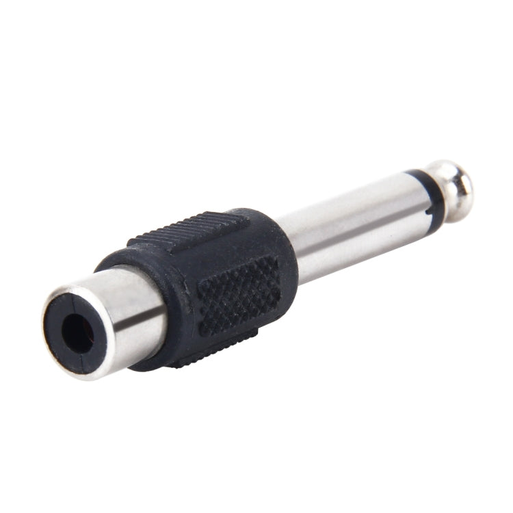 6.35mm to RCA Male to Female Plug Stereo Audio Adapter, 6.35mm Male to RCA Female