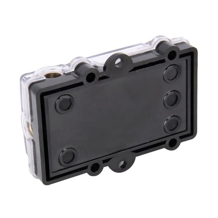 Car Auto 60A 1 in 3 Ways Glass Fuse Holder Blade Fuse Holder for Car Audio Amplifier, 1 in 3