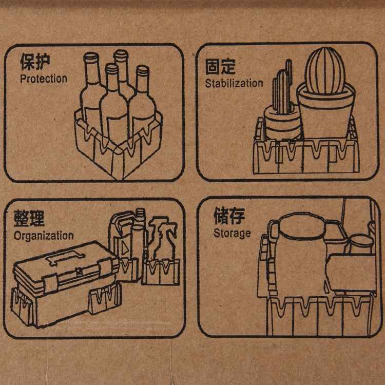 DM-018 4 PCS Assembly Multi-functional Vehicle Protection Stabilization Organization Storage High Quality Holder Kit