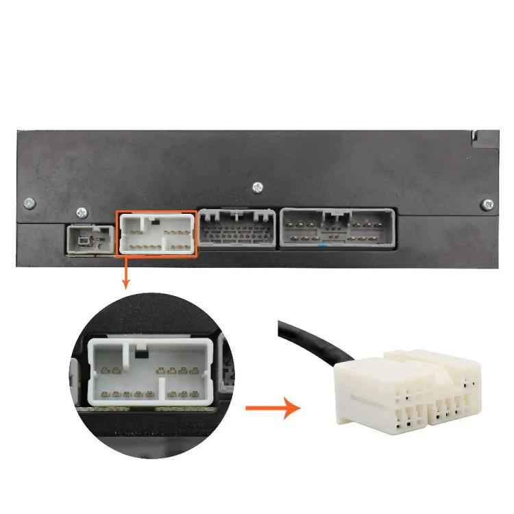 Car USB + AUX Audio Wiring Harness Car MP3 Audio Digital Disc Box for Honda