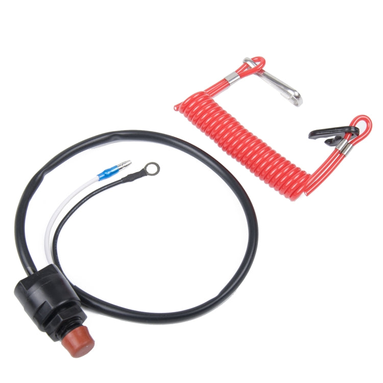 Universal Stop Switch + Safe Lanyard for ATV Boat, A1033