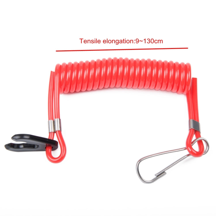 Universal Stop Switch + Safe Lanyard for ATV Boat, A1033