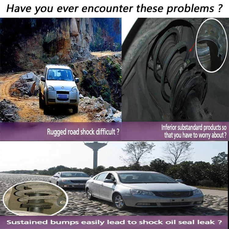 2 PCS Car Auto A+ Type Shock Absorber Spring Bumper Power Cushion Buffer, A+ Type(Spring Spacing: 60mm, Height: 90mm)