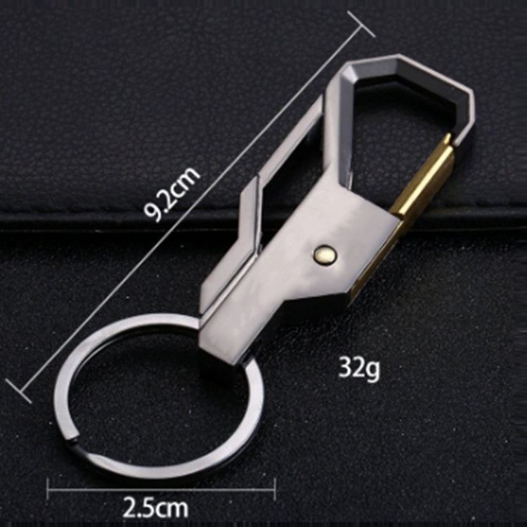 10 PCS Metal Keychain Men Car Creative Pendant, Random Color Delivery, Metal Keychain