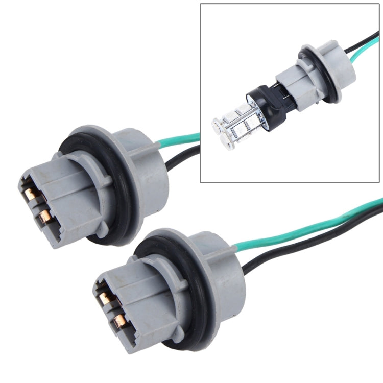 2 PCS Car Auto LED Bulb Socket Holder (No Including Light), 7443, 9005, 9006, H1/H3, H4, H7, H8/H11, T10, 1156, 1157, 7440