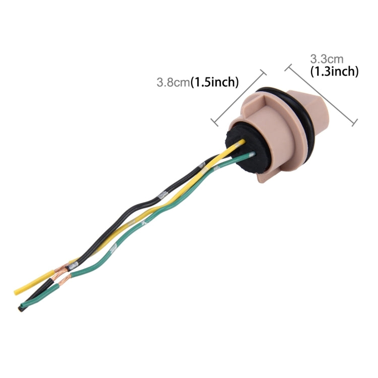 2 PCS Car Auto LED Bulb Socket Holder (No Including Light), 7443, 9005, 9006, H1/H3, H4, H7, H8/H11, T10, 1156, 1157, 7440