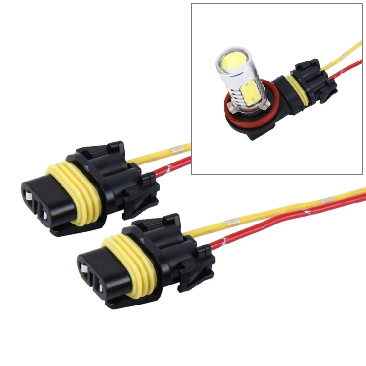 2 PCS Car Auto LED Bulb Socket Holder (No Including Light), 7443, 9005, 9006, H1/H3, H4, H7, H8/H11, T10, 1156, 1157, 7440
