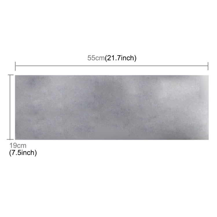 Car Auto Aluminum 55cm × 19cm Rear Warning Sign Sticker for Truck and Van, 55cm × 19cm