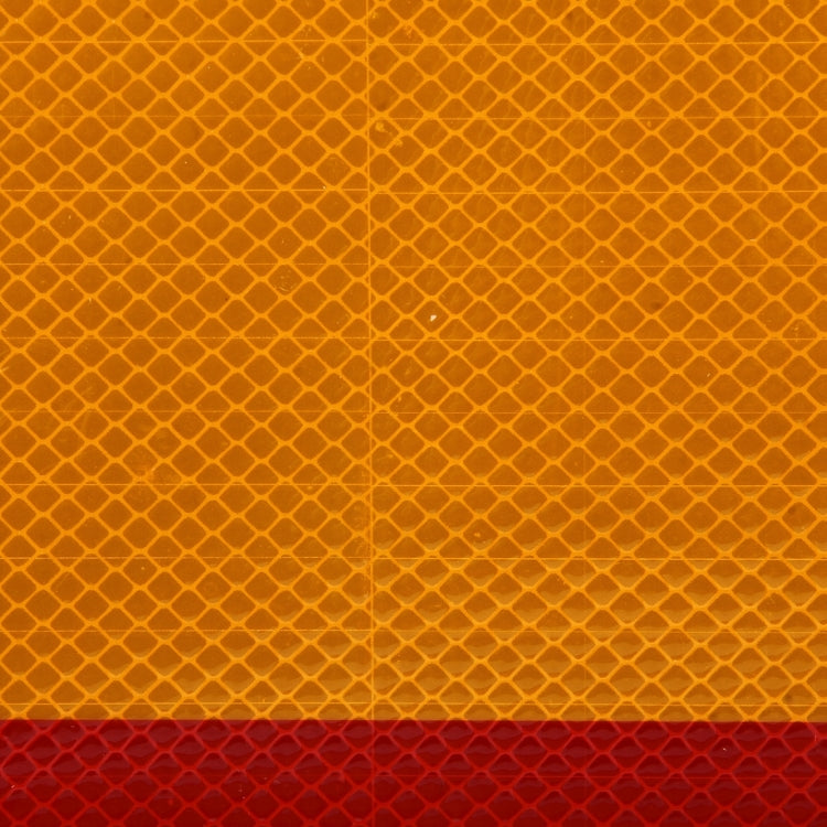 Car Auto Aluminum 55cm × 19cm Rear Warning Sign Sticker for Truck and Van, 55cm × 19cm