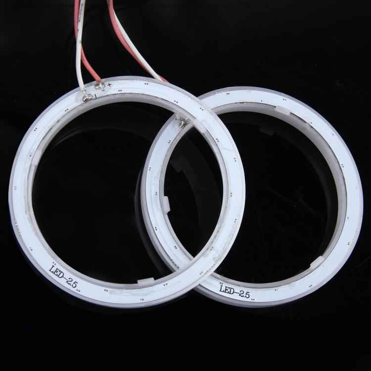 2 PCS 2.5inch Car Angel Eyes Light, DC 12V
