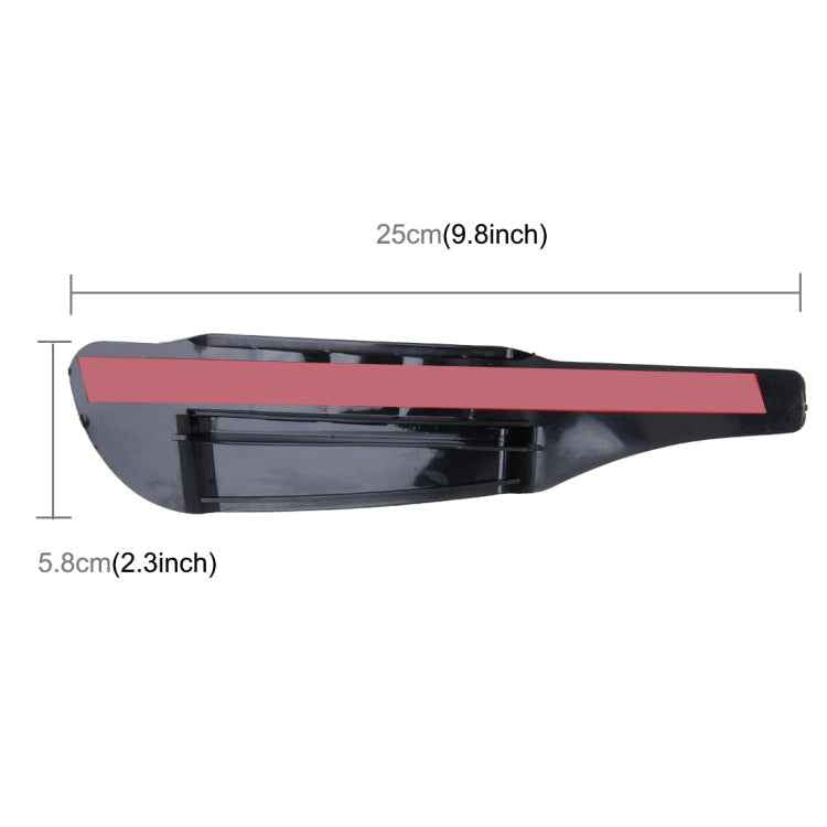 2 PCS Car Auto Universal Rubber Reversing Rearview Mirror Rain Baffle Plate