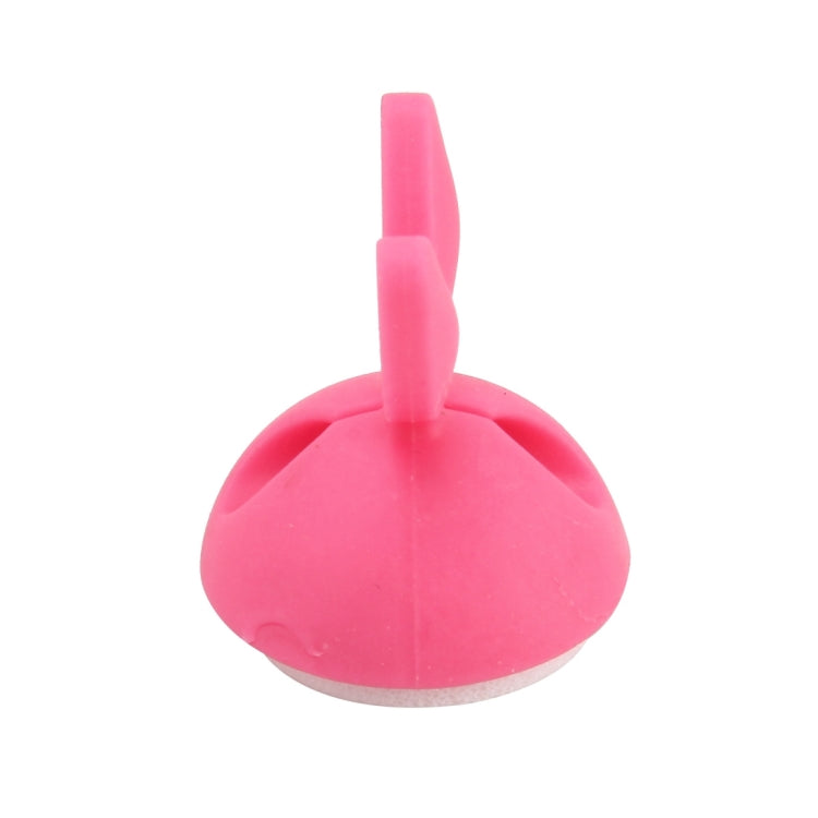 6 PCS CC-941 Rabbit Shape Single Hole Cable Clips Holder, Cable Management System and Cord Organizer Solution, 6 PCS C Rabbit Shape(Pink), 6 PCS C Rabbit Shape(Green), 6 PCS C Rabbit Shape(Yellow)