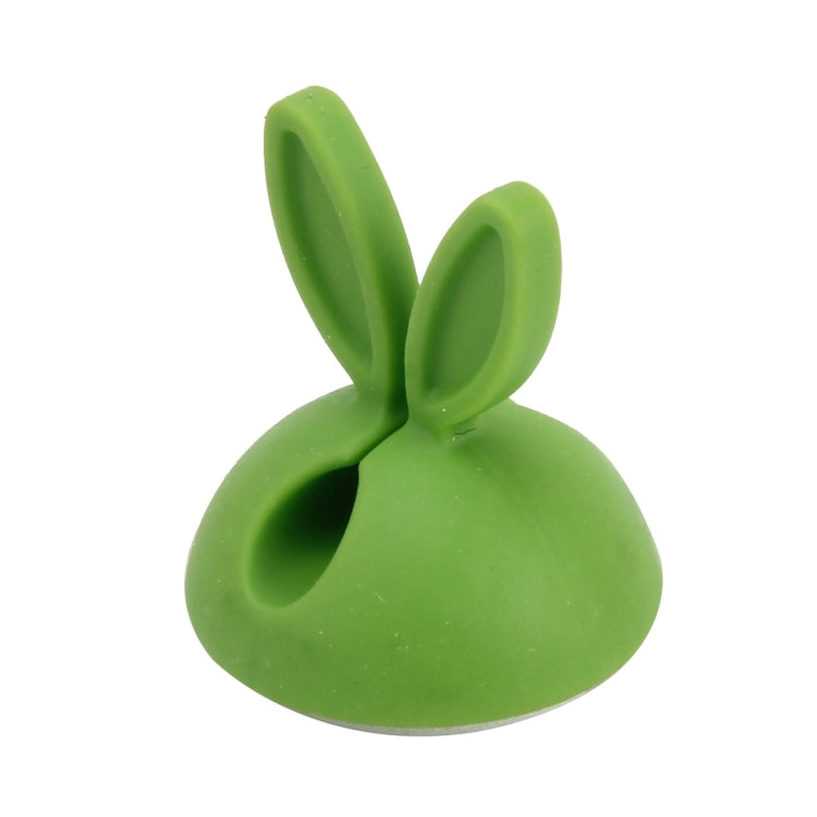 6 PCS CC-941 Rabbit Shape Single Hole Cable Clips Holder, Cable Management System and Cord Organizer Solution, 6 PCS C Rabbit Shape(Green), 6 PCS C Rabbit Shape(Yellow), 6 PCS C Rabbit Shape(Pink)