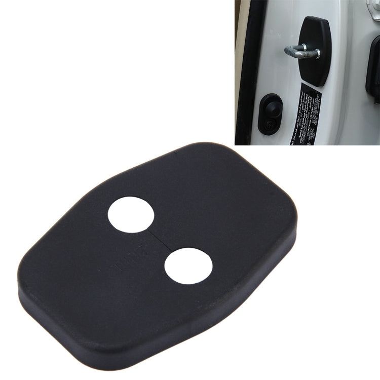 4 PCS Car Door Lock Buckle Decorated Rust Guard Protection Cover for DS3 DS4 DS5 DS5LS DS6, For DS3
