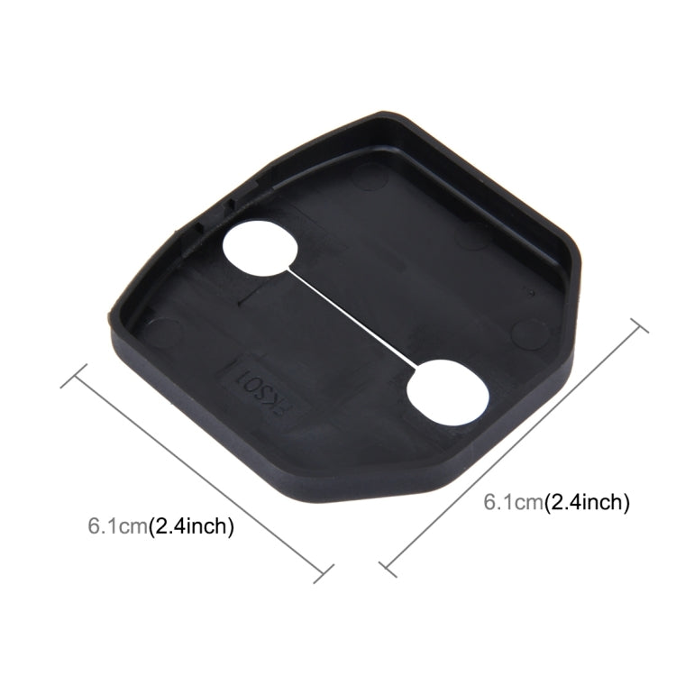 4 PCS Car Door Lock Buckle Decorated Rust Guard Protection Cover for Ford Focus Fiesta Escape Mondeo Edge, For Ford Focus