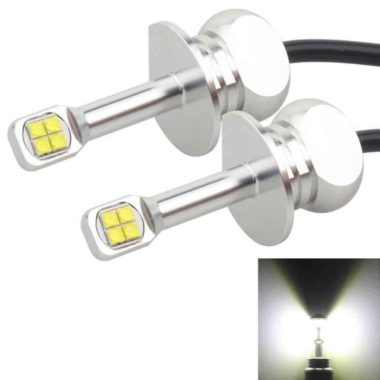 2 PCS H1 40W 800 LM 6000K 8 CREE LEDs Car Fog Lights, DC 12V
