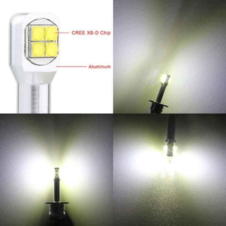 2 PCS H1 40W 800 LM 6000K 8 CREE LEDs Car Fog Lights, DC 12V