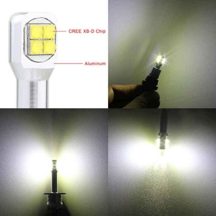 2 PCS T10/W5W 40W 800 LM 6000K Car Clearance Light Reading Light License Light with 8 Lamp, DC 12V