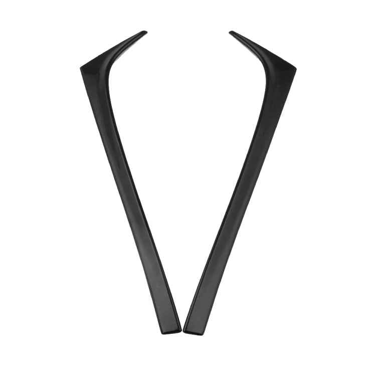 Car-styling ABS Gloss Black Rear Wing Side Spoiler Lip for Volkswagen Golf 7 MK7 2014-2017