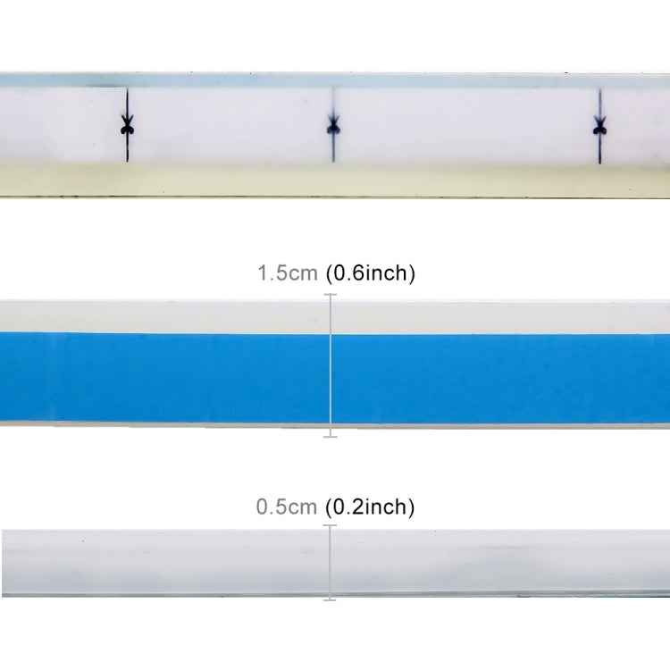 2 PCS 30cm DC12V 4.2W Ultra-thin Car Auto Double Colors Turn Lights / Running Lights, with LED SMD-2835 Lamp Beads (Turn Lights: Yellow Light; Running Lights: Ice Blue Light)