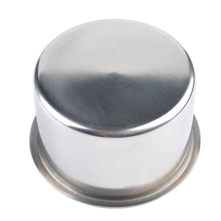 Stainless Steel Drop-in Cup Holder Table Drink Holder for RV Car Truck Camper, Size: 9 x 5.7cm