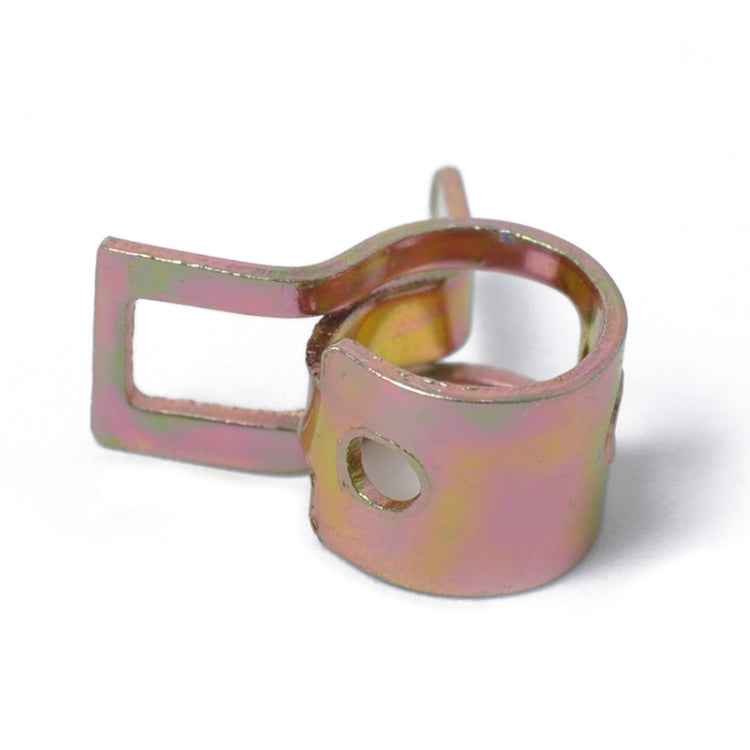 10 PCS 18mm Car Spring Clip Fuel Line Hose Clip Water Pipe Air Tube Clamp Fastener, 10 PCS 18mm