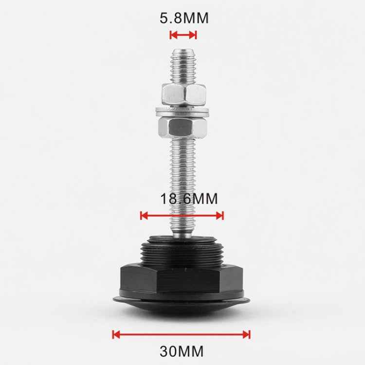 Car Mini Stainless Steel Quick-pins Push Button Billet Hood Pins Lock Clip Kit