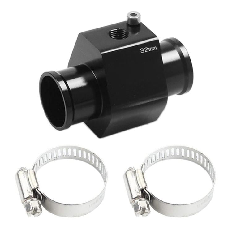 Car Water Temperature Meter Temperature Gauge Joint Pipe Radiator Sensor Adaptor Clamps for Honda, Size: 34mm, 32mm (Black), 36mm (Black), 38mm (Black), 40mm (Black), 28mm (Black), 30mm (Black), 34mm (Black)
