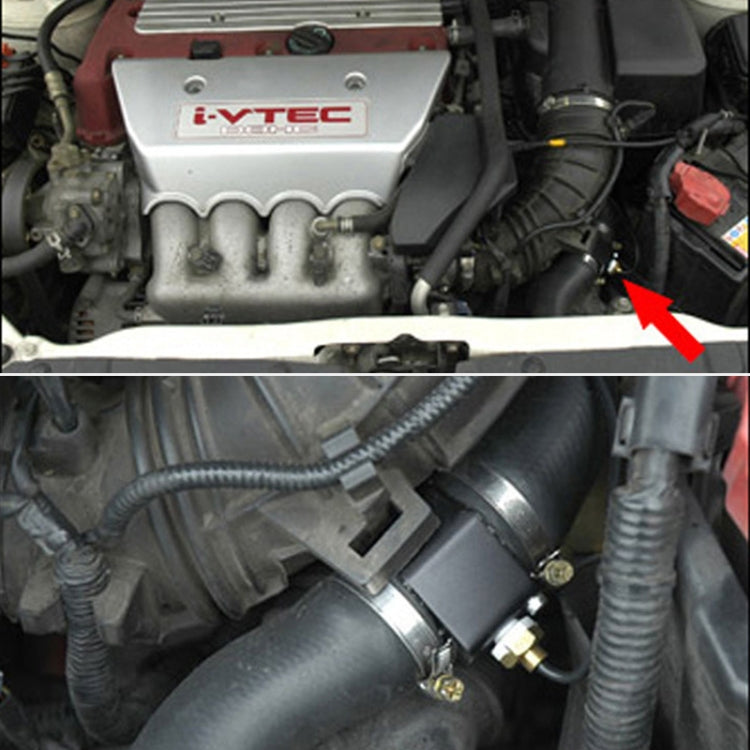 Car Water Temperature Meter Temperature Gauge Joint Pipe Radiator Sensor Adaptor Clamps for Honda, Size: 34mm, 36mm (Black), 38mm (Black), 40mm (Black), 28mm (Black), 30mm (Black), 32mm (Black), 34mm (Black)