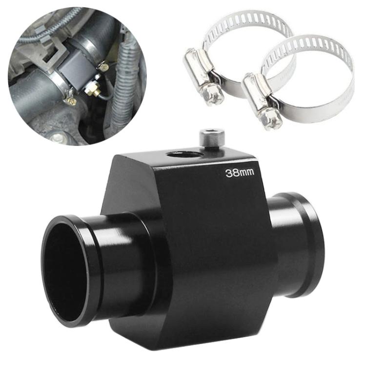 Car Water Temperature Meter Temperature Gauge Joint Pipe Radiator Sensor Adaptor Clamps for Honda, Size: 34mm, 32mm (Black), 36mm (Black), 38mm (Black), 40mm (Black), 28mm (Black), 30mm (Black), 34mm (Black)