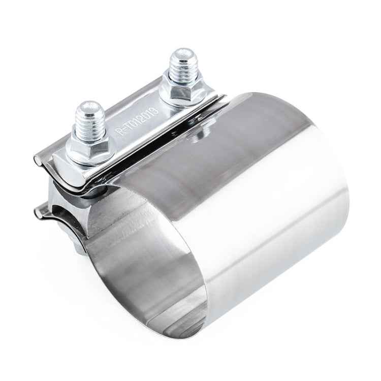 2.5 inch 63mm Car Turbo Exhaust Downpipe Stainless Steel Lap Joint Band Clamp