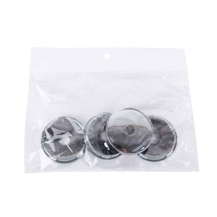 4 PCS Metal Car Styling Accessories Car Emblem Badge Sticker Wheel Hub Caps Centre Cover, Wheel Hub Caps D