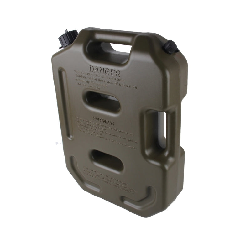Gasoline Fuel Tanks Plastic 2.6 Gallon 10 Litres Auto Shut Off Fuel Cans Oil Container Emergency Backup