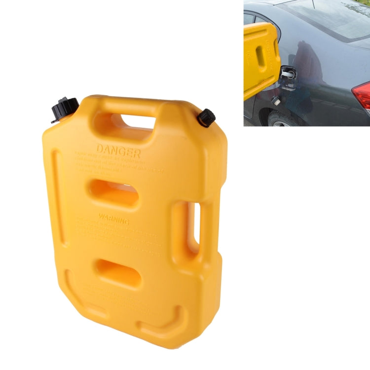 Gasoline Fuel Tanks Plastic 2.6 Gallon 10 Litres Auto Shut Off Fuel Cans Oil Container Emergency Backup