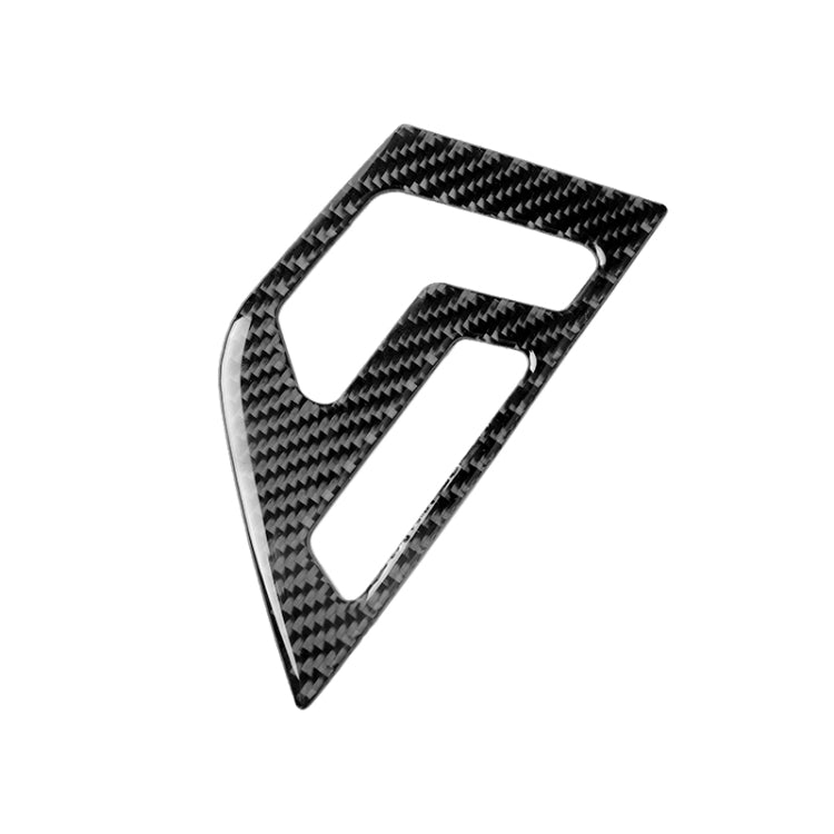 Lot de 2 autocollants décoratifs en fibre de carbone pour réglage du siège conducteur gauche, pour Mercedes-Benz W204 2007-2013 (A)