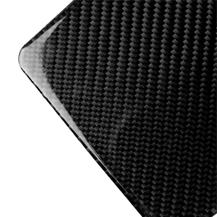 Car German Flag Carbon Fiber Console Navigation Panel Decorative Sticker for Mercedes-Benz W204 C Class 2007-2010