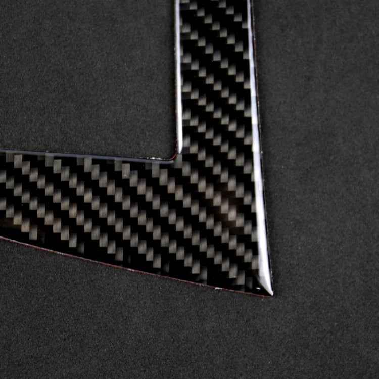 Car German Flag Carbon Fiber Central Control CD Panel Decorative Sticker for Mercedes-Benz W204 2011-2013 7-buttons