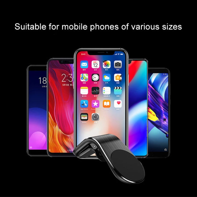 Car Metal Magnetic Air Outlet Mobile Phone Holder Bracket, Air Outlet Mobile Phone Holder