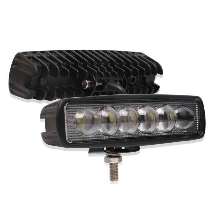6 inch 18W 6000K IP68 8D Car Boat Marine Work Lights Spotlight LED Bulbs, DC 10-30V