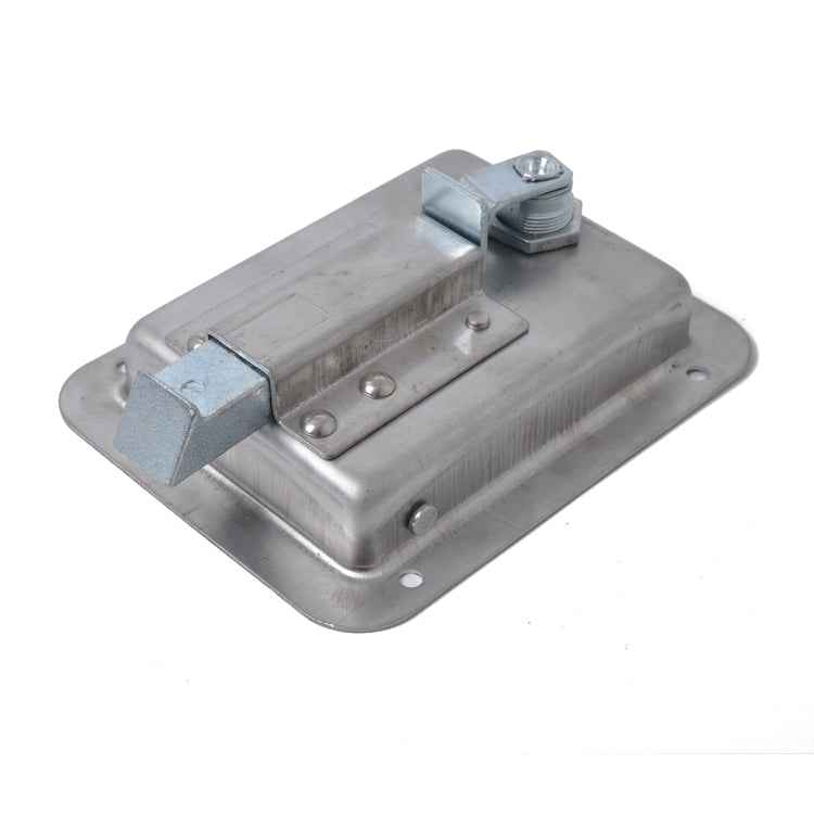 Stainless Steel Tool Box Lock Paddle Latch & Keys for Trailer / Yacht / Truck