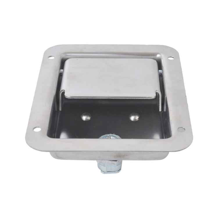 Stainless Steel Tool Box Lock Paddle Latch & Keys for Trailer / Yacht / Truck