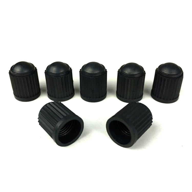 200 PCS Black Tire valve Dust Rubber Cap For Bicycle And Car, Diameter: 10mm(Black), 200 PCS