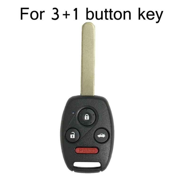 Replacement Non-embryo Car Key Case for HONDA 3 + 1 Button Car Keys, without Battery