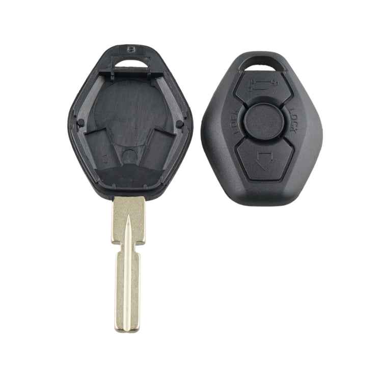 For BMW 1 / 3 / 5 / 6 / 7 Series & X3 / X5 / Z3 / Z4 Car Keys Replacement Car Key Case, with HU58 Blade, without Battery