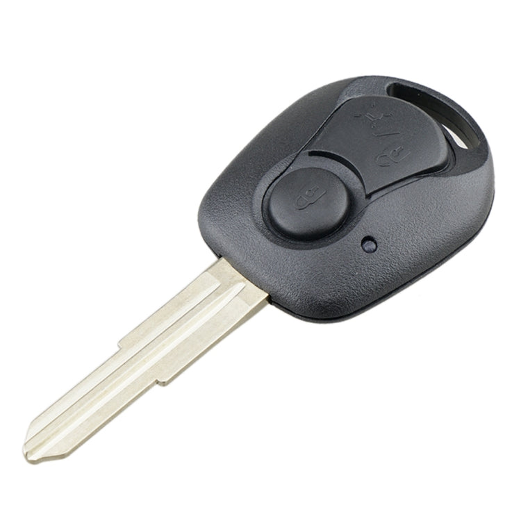 For SSANGYONG Actyon / Kyron / Rexton Car Keys Replacement 2 Buttons Car Key Case with Key Blade