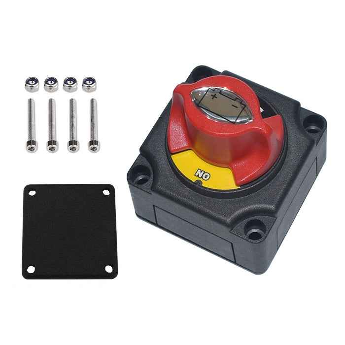 Car Auto RV Marine Boat Battery Selector Isolator Disconnect Rotary Switch Cut, A1201