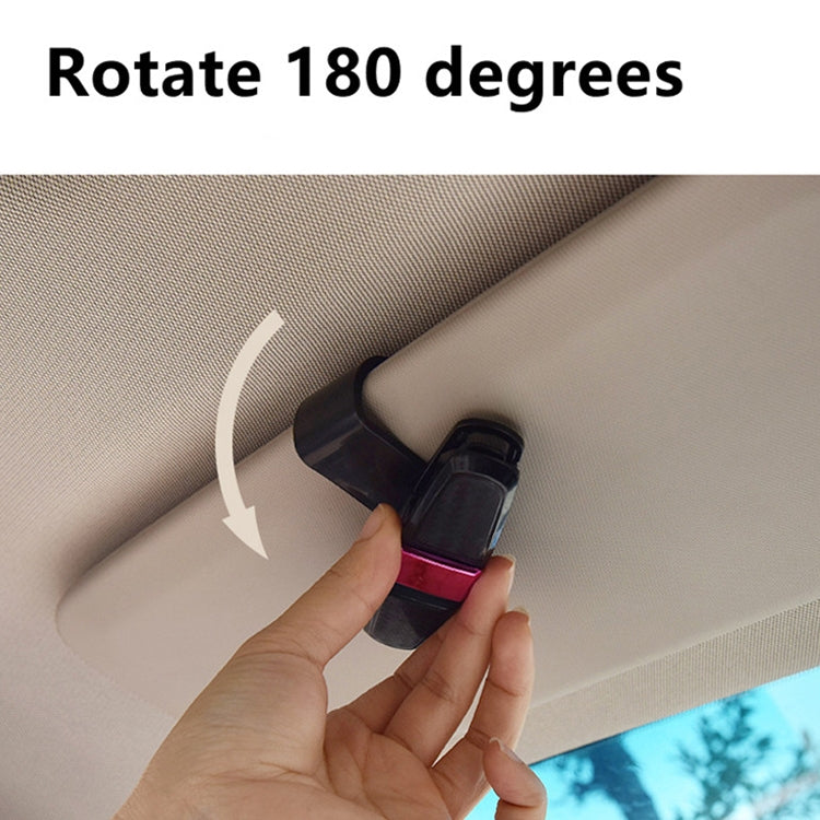 Vehicle Mounted Glasses Clip Car Eyeglass Bill Holder, Blister Package