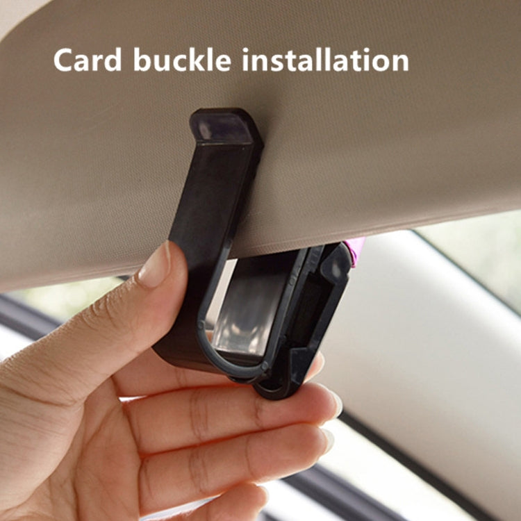 Vehicle Mounted Glasses Clip Car Eyeglass Bill Holder, Blister Package
