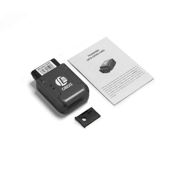TK206 2G GPS OBD2 Real Time GSM Quad Band Anti-theft Vibration Alarm GSM GPRS Mini GPS Car Tracker