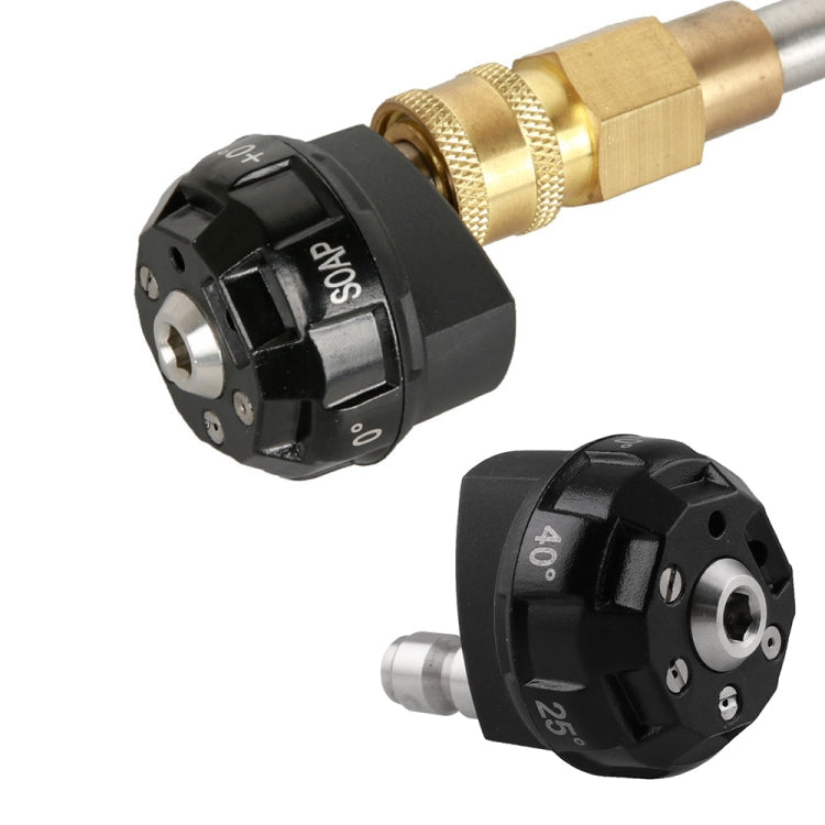 Multifunctional 6-in-1 Multi-hole Nozzle High-pressure Cleaner Car Washing Nozzle, 6-in-1 Multi-hole Nozzle